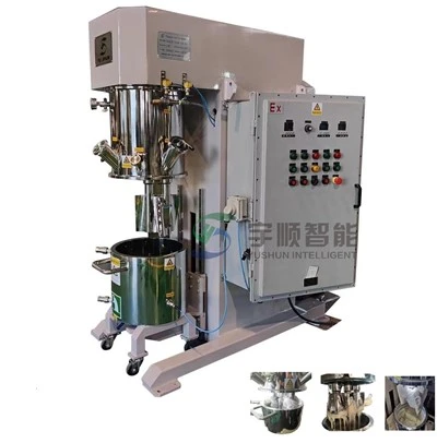 Malaxeur Vertikal Bi - Planer pada Viskositas Tinggi 2 - 10 dari Pasta Lithium